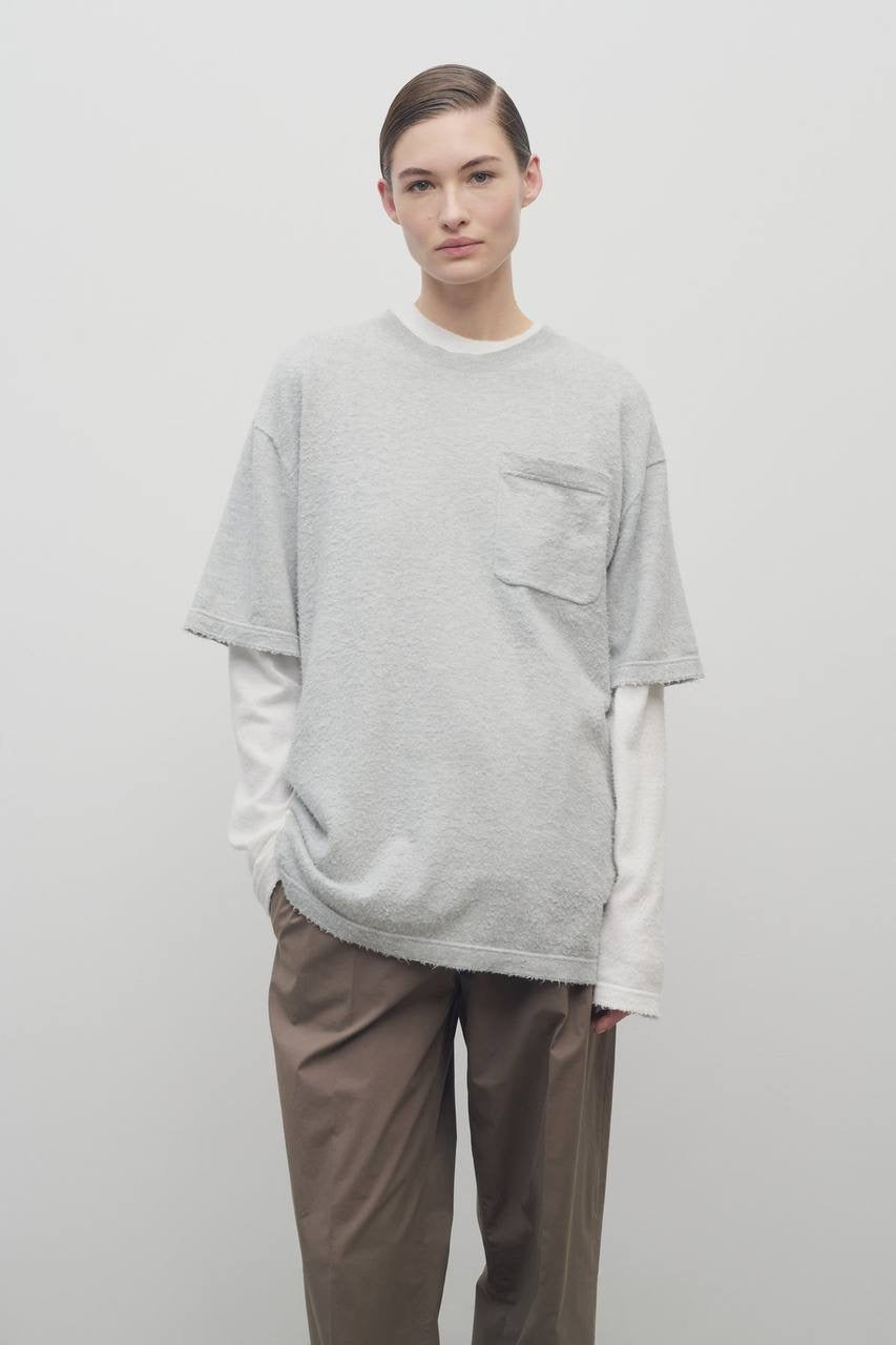 TR Kaddy Short Sleeved Cotton Shirt Top with Pocket