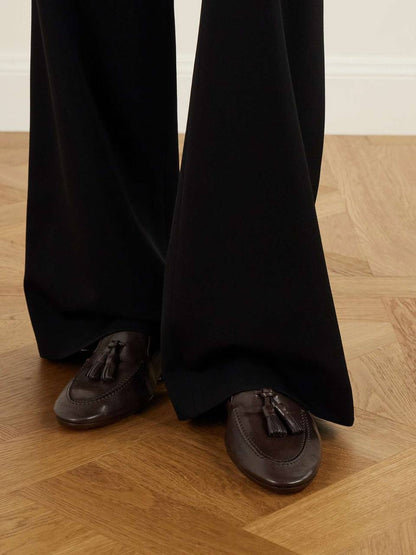 TR Caden Tassel Leather Loafers Shoes