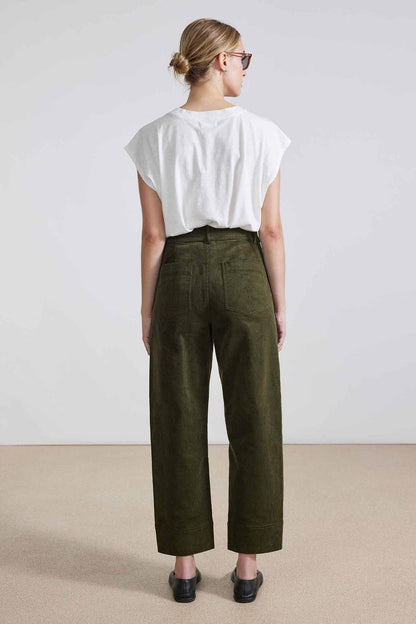 AA Mari Barrel Cotton Corduroy Pant