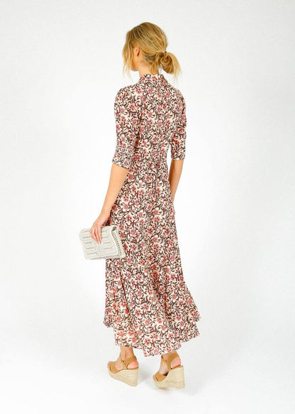 RX Bloom Viscose Midi Shirtdress