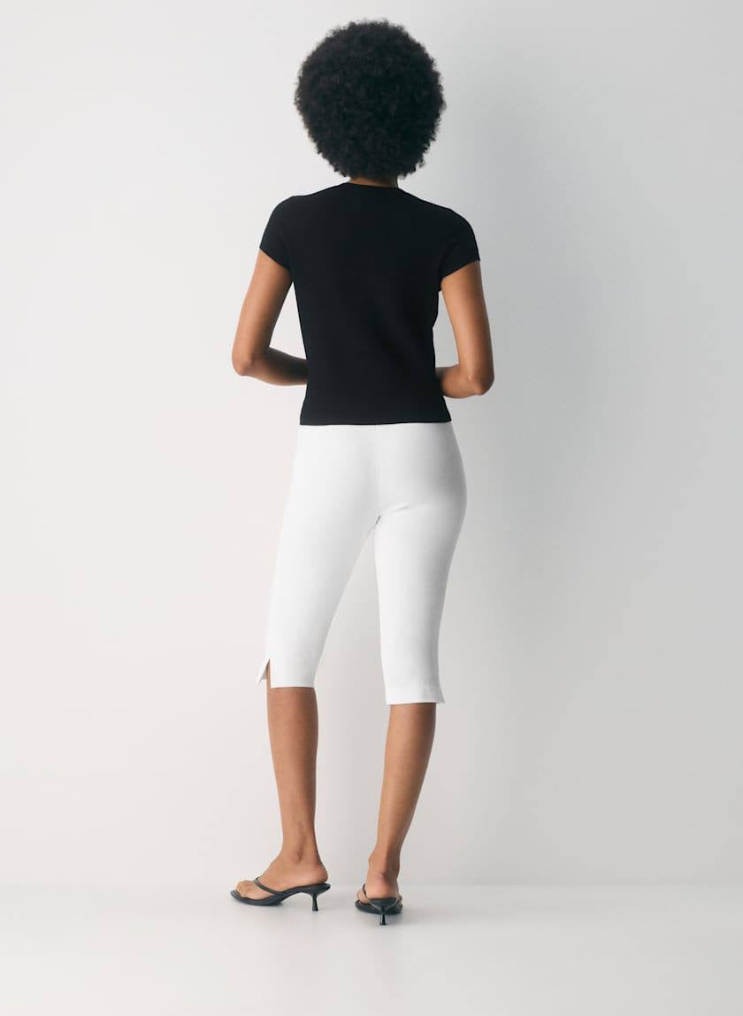 ARZ Storyboard Wonder Yarn Viscose-blend Short-sleeved Cardigan Top