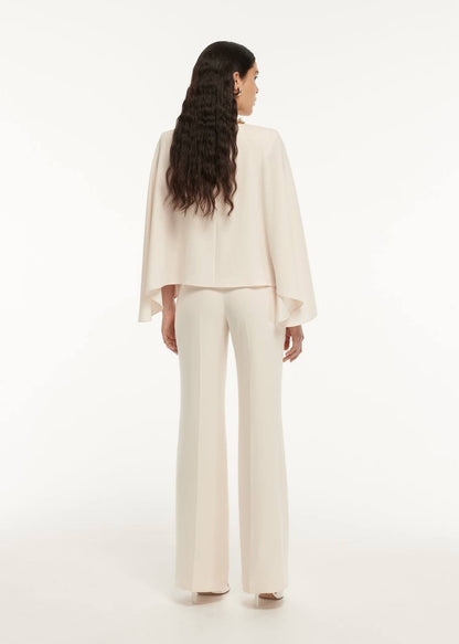 RM Long Sleeve Satin Crepe Top