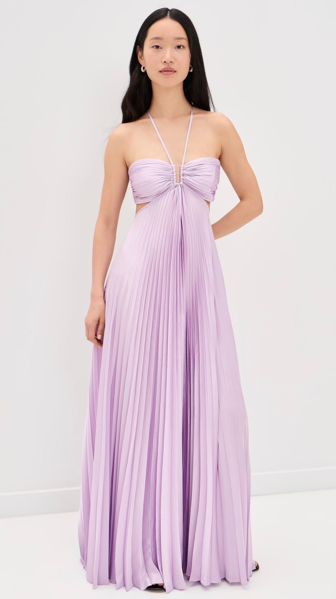 (PART 2/2) 8 Colors! ALC Moira Satin Pleated Maxi Dress