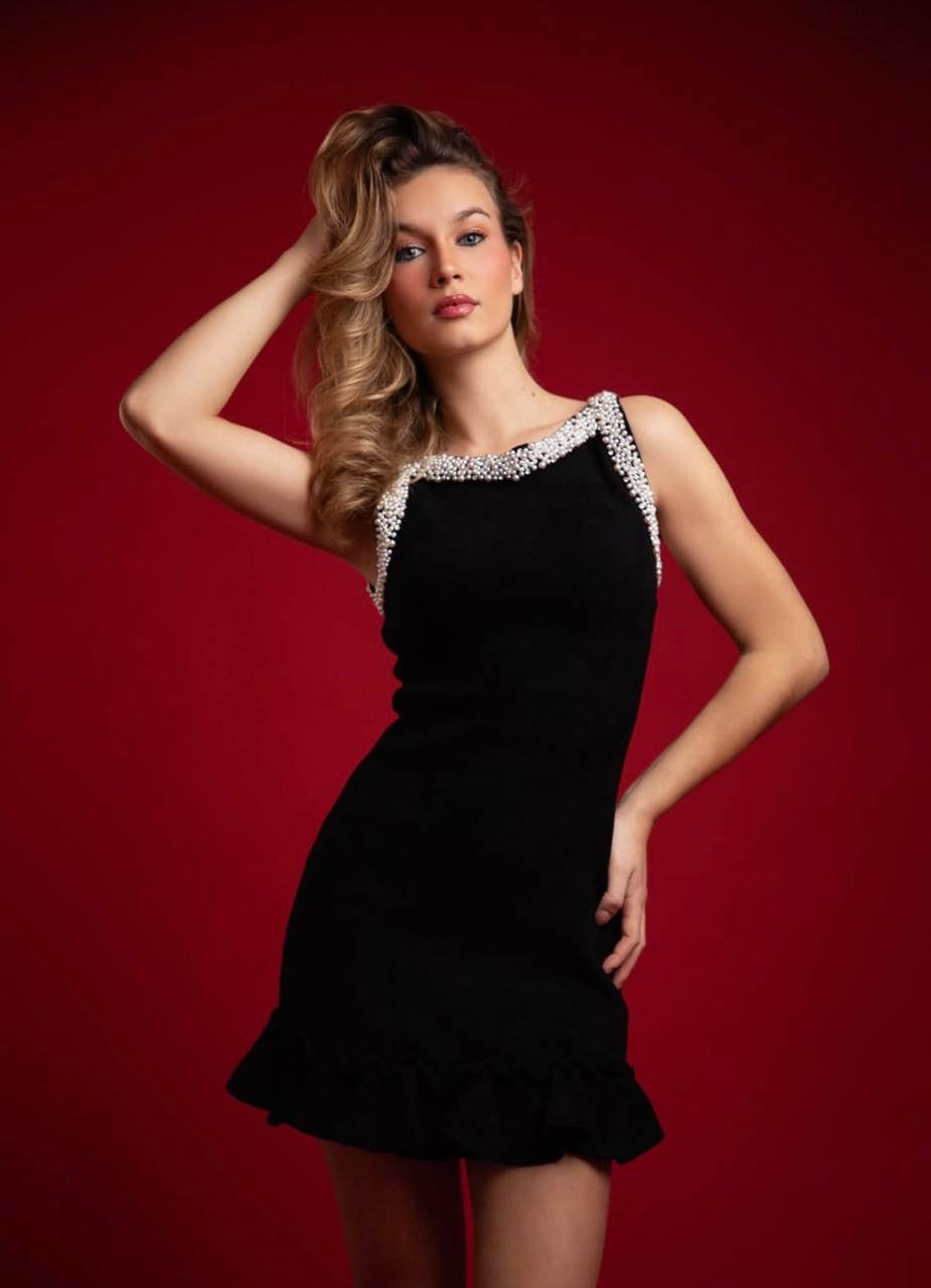 SD Divina Embellished Mini Dress