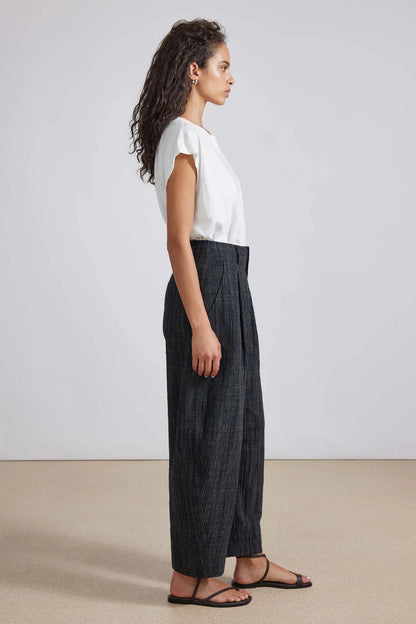 AA Pin Stripe Bari Crop Trouser Pants