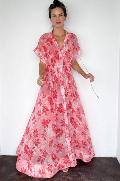 LM Meredith Cotton Maxi Dress (lined with silk)