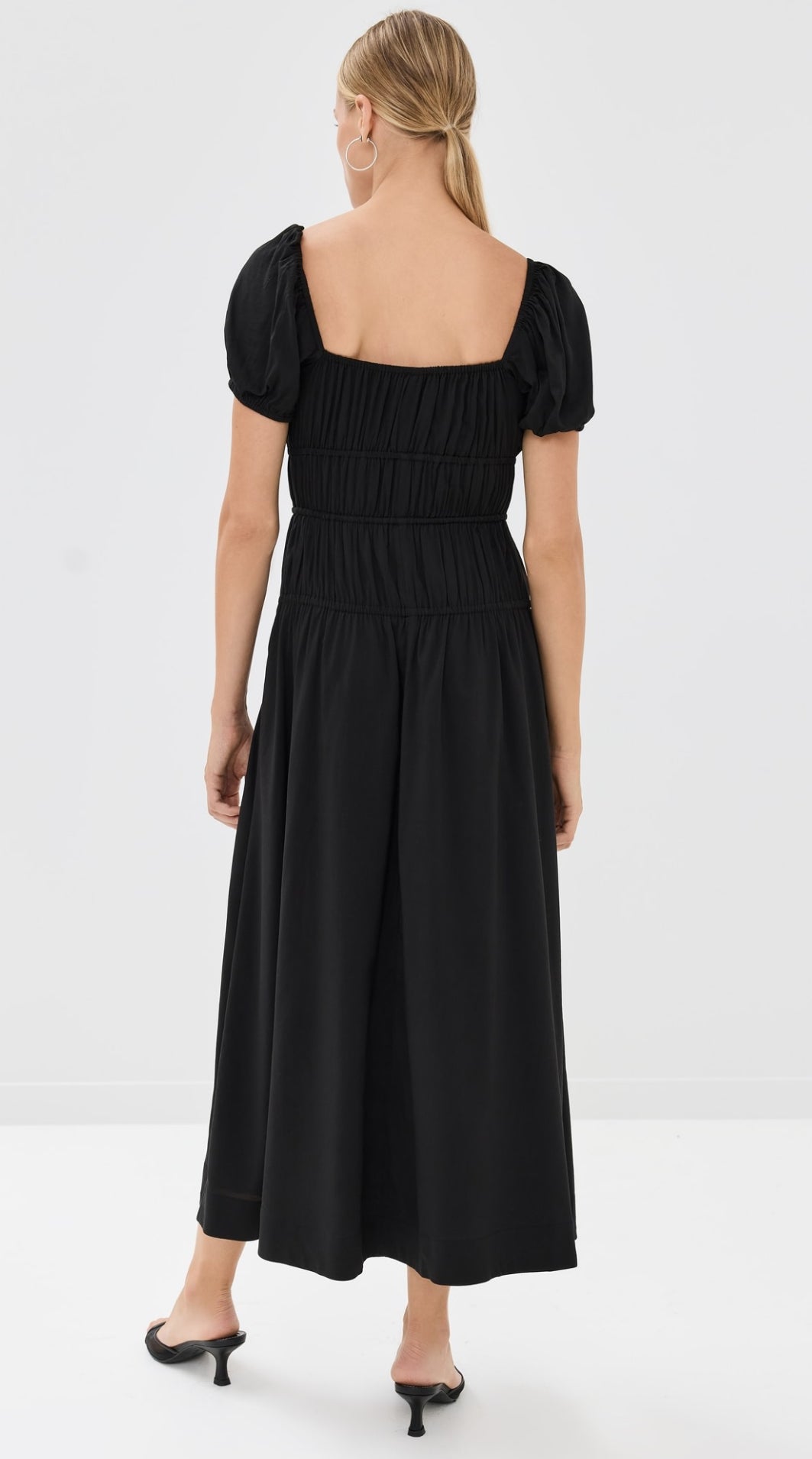 Ref Rhett Viscose-Cotton Midi Dress