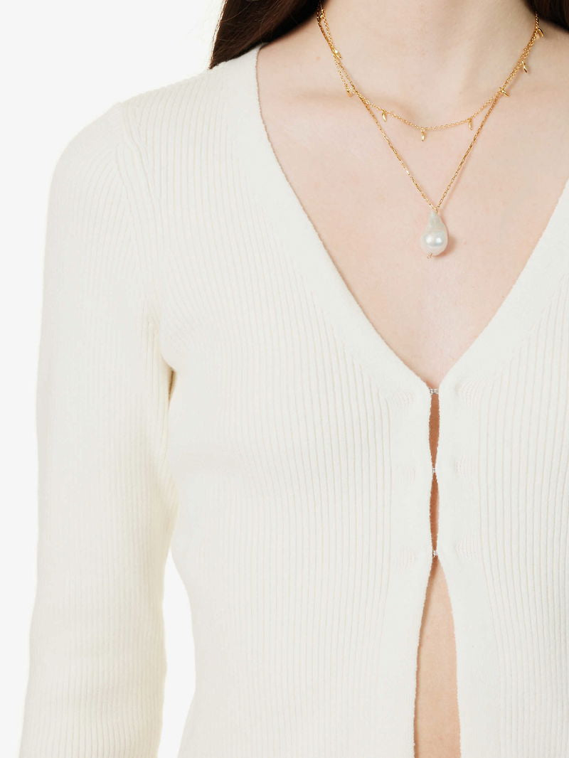 Ref Kaitlyn Cotton Knit Cardigan