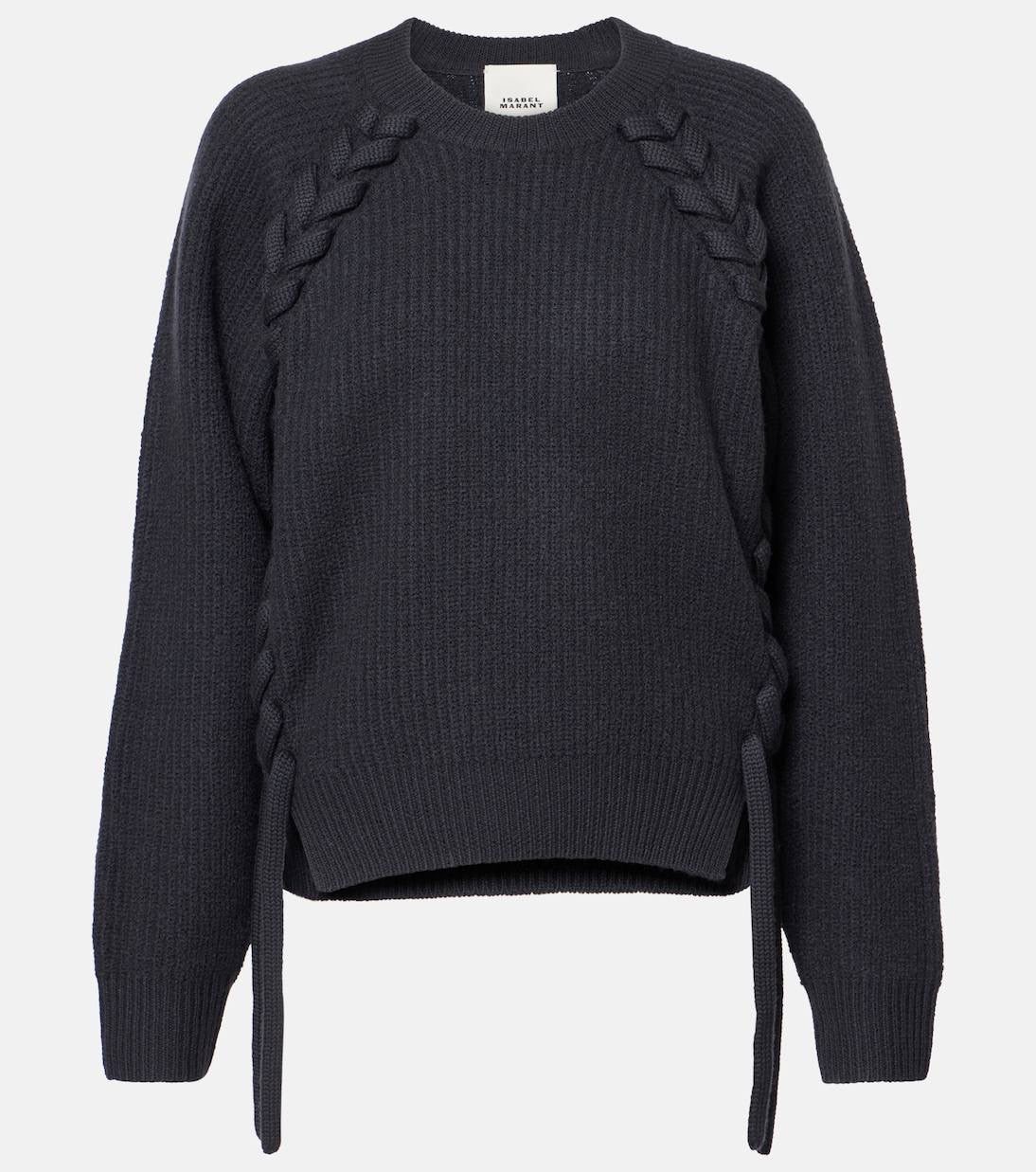 IM Noelia Whipstitch Merino Wool Sweater