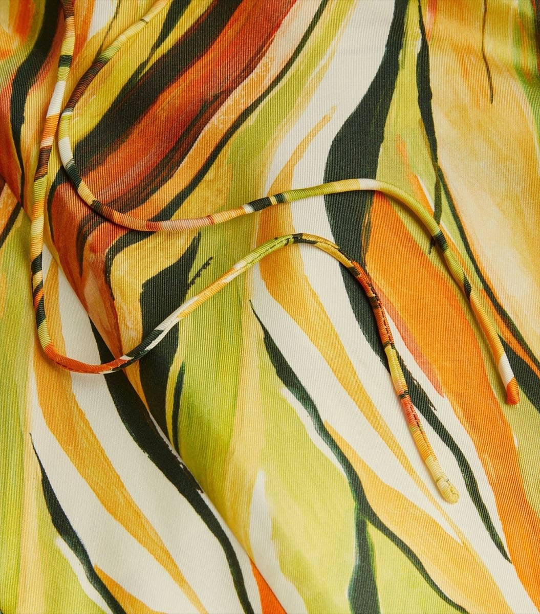 CE Folia Silk Bodysuit | Folio Maxi Skirt | Set