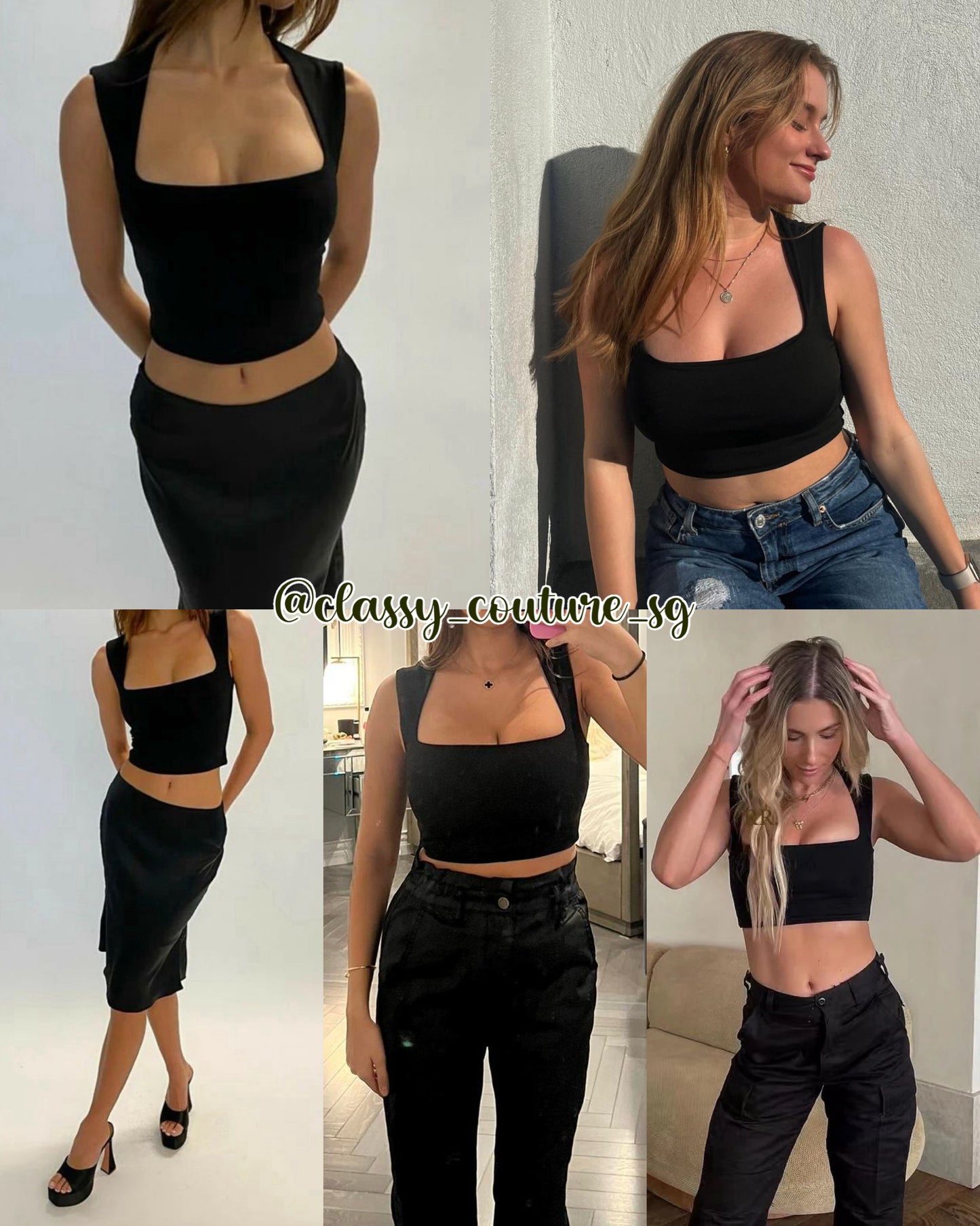 GZ Celestial Stretch Crop Top