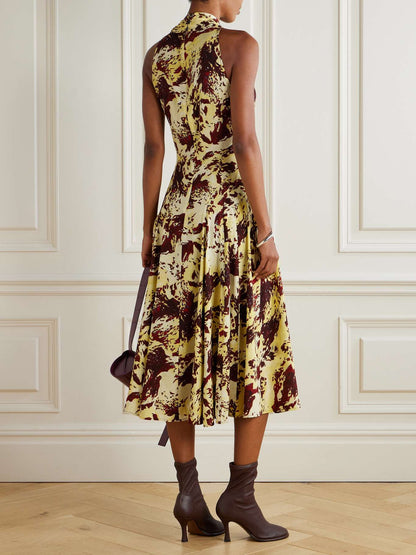PS Adelide Viscose-Silk Midi Dress