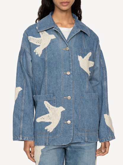 SE Blue Payton Denim Jacket