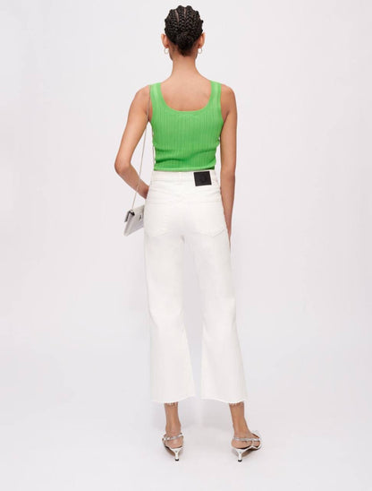 MJ Rib Knit Tank Top | Cardigan