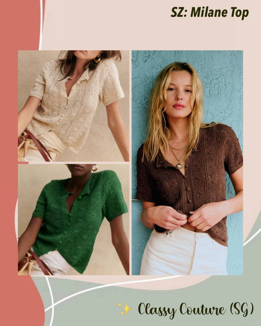 SZ Milane Cotton-blend Top Shirt