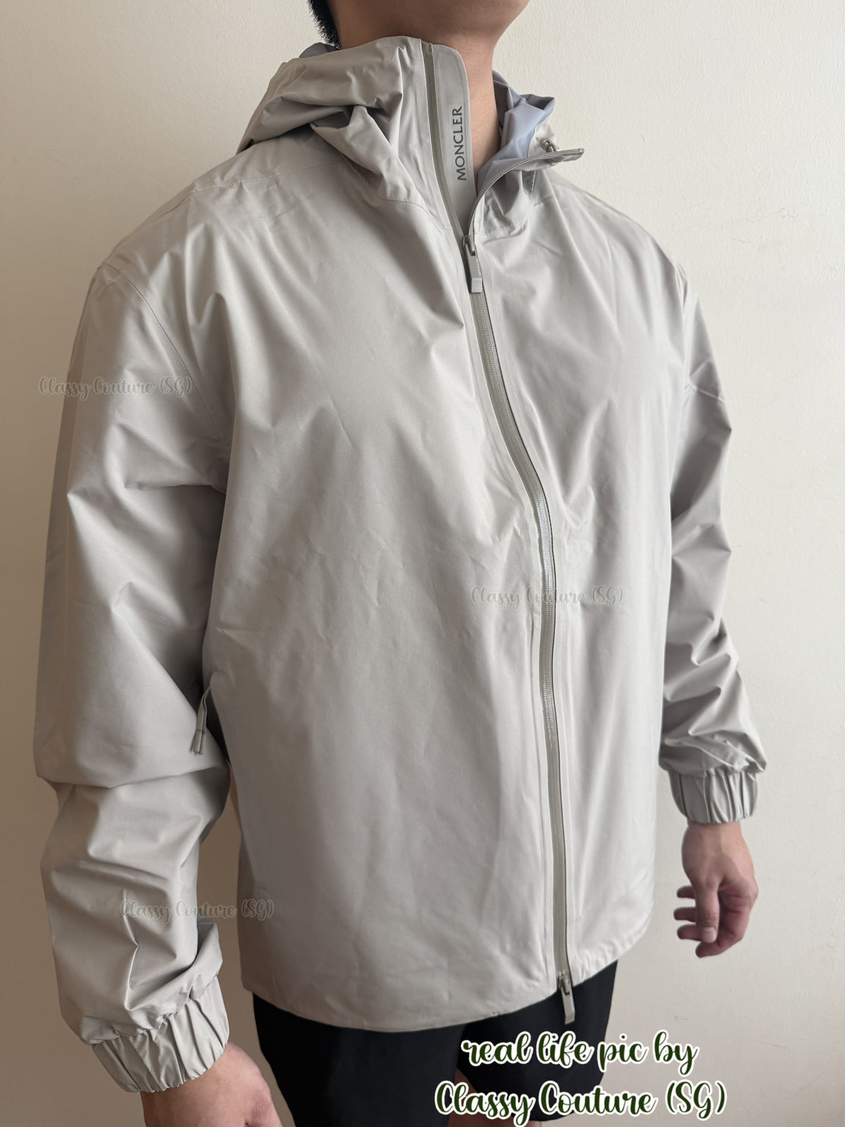 2 Colors! MC Men’s Bise Hooded Lightweight Water-Repellent Jacket