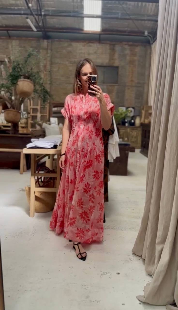 LM Meredith Cotton Maxi Dress (lined with silk)