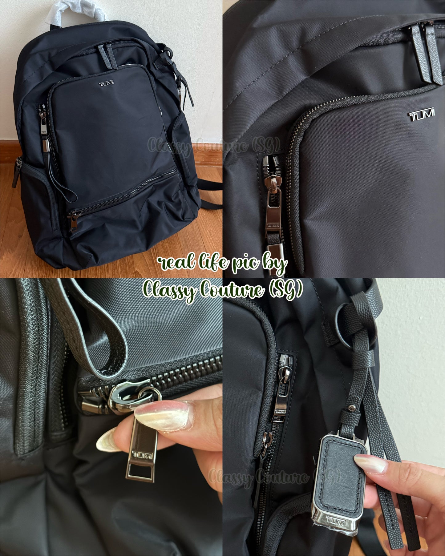 6 Colors! TM Voyageur Celina Nylon Backpack Bag