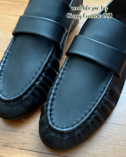 TR Soft Calfskin Leather Loafers