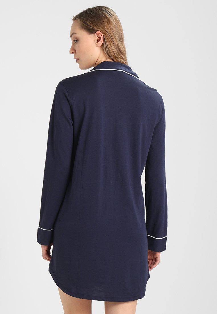 RL Classic Notch Collar Sleep Long Shirt Shirtdress