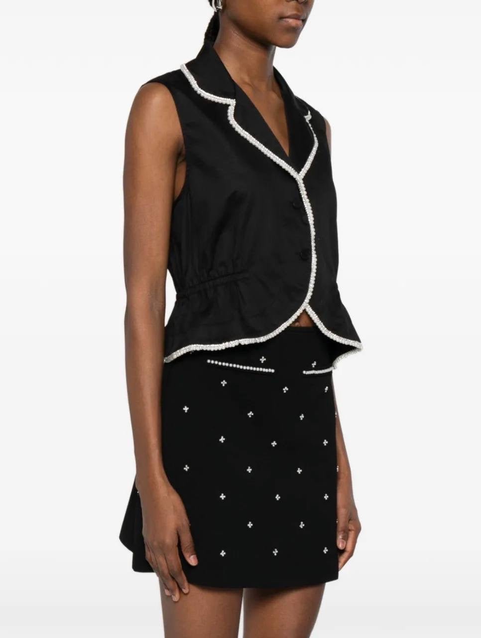 SD Cotton Pearl Embellished Shirt | Tiered Midi Maxi Skirt | Set