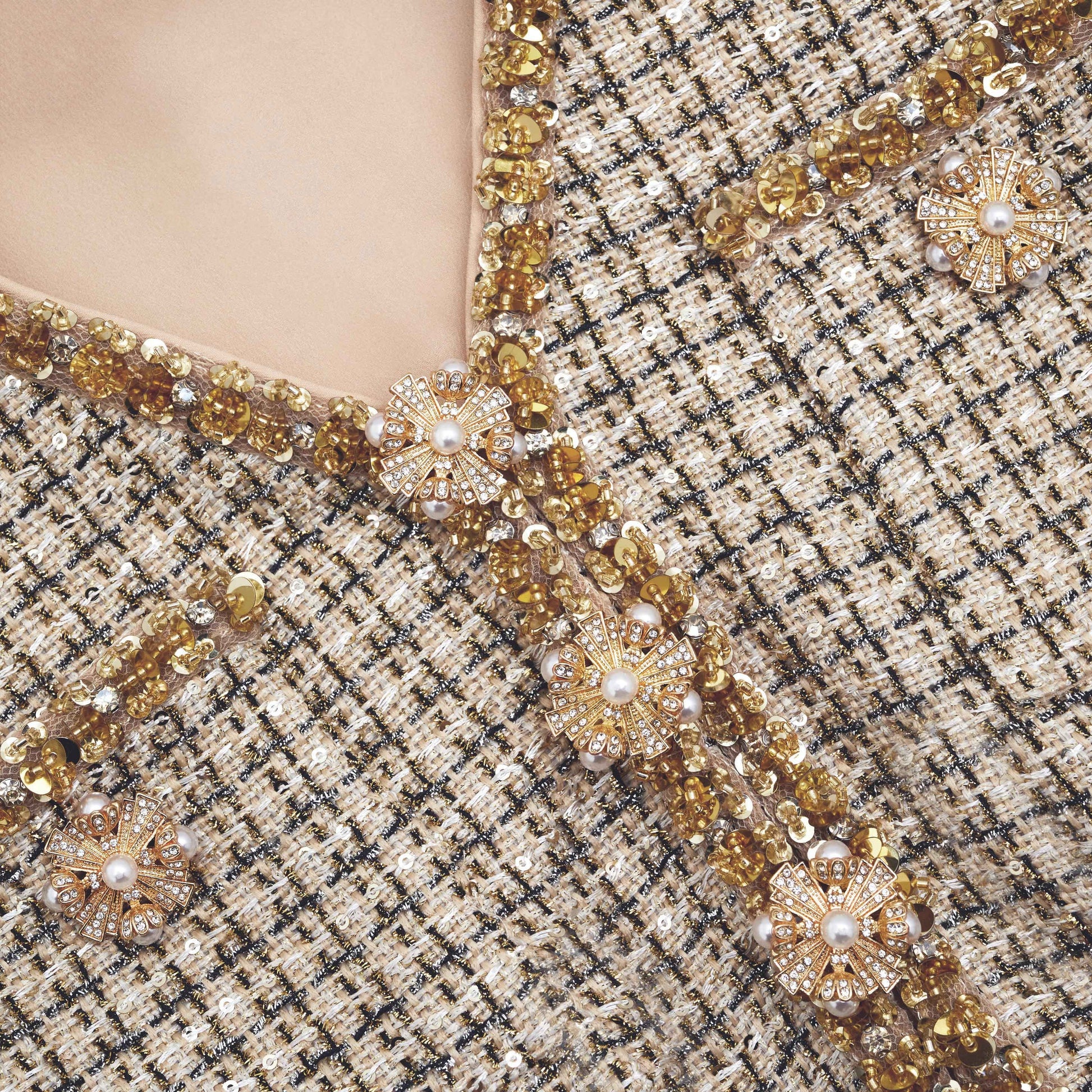 SP Gold Boucle Midi Dress Classy Couture (SG) SP Gold Boucle Midi Dress Classy Couture (SG)
