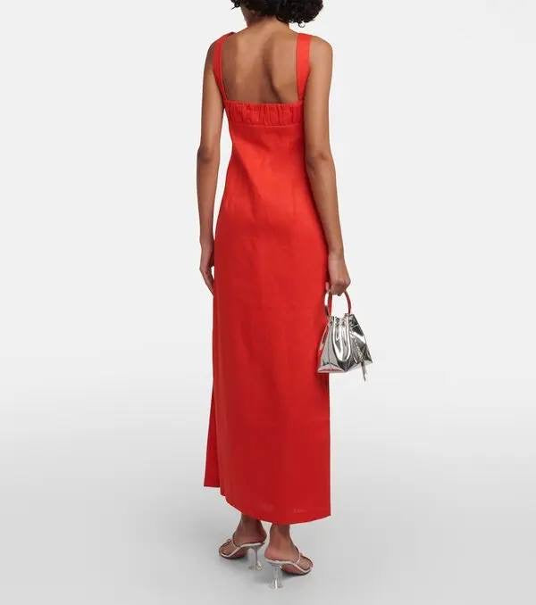 STL Bettina Linen Midi Maxi Dress