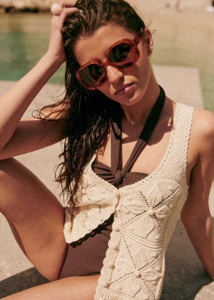 SZ Joas Cotton Knit Vest Top
