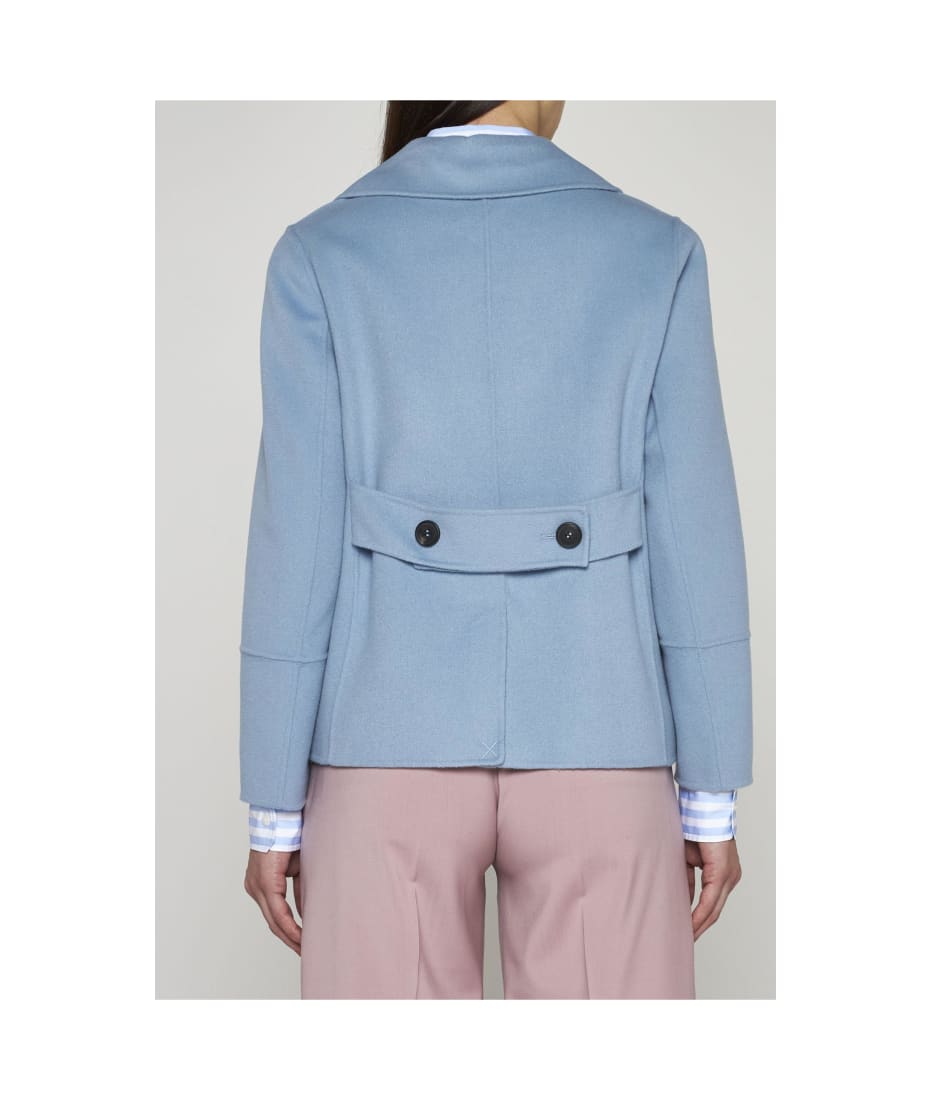 MM Teismo Wool Blend Short Coat Jacket