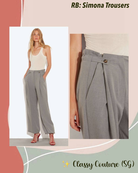 RB Simona Viscose-blend Trousers Pant