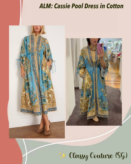 ALM Cassie Pool Cotton Midi Dress