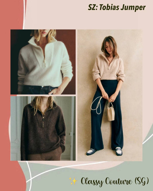 SZ Tobias Mohair-wool blend Half-zip Jumper Sweater