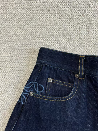 LW Anagram Barrel Denim Jeans Pants