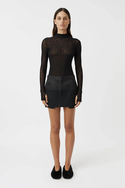 CM Antonia Cotton-blend Long Sleeve Top