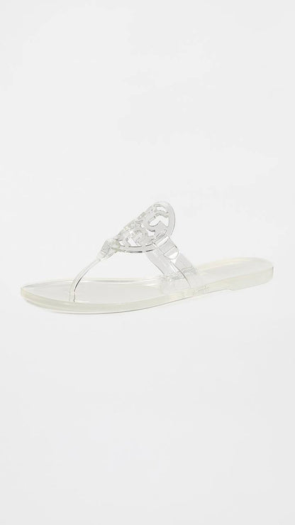 5 Colors! TB Miller Jelly Clear Thong Sandals