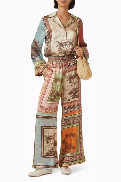 ALM Alberta Shirt | Pants | Silk Set