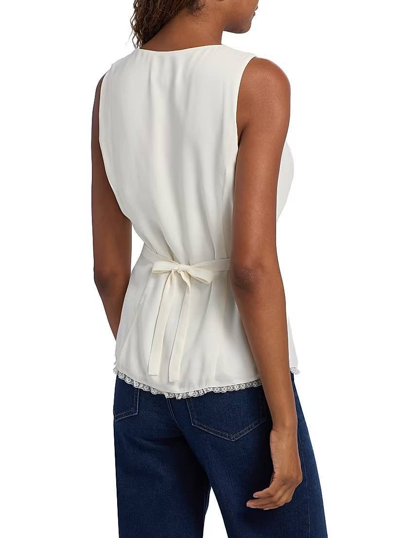 Ref Skylar Viscose-Blend Vest Top