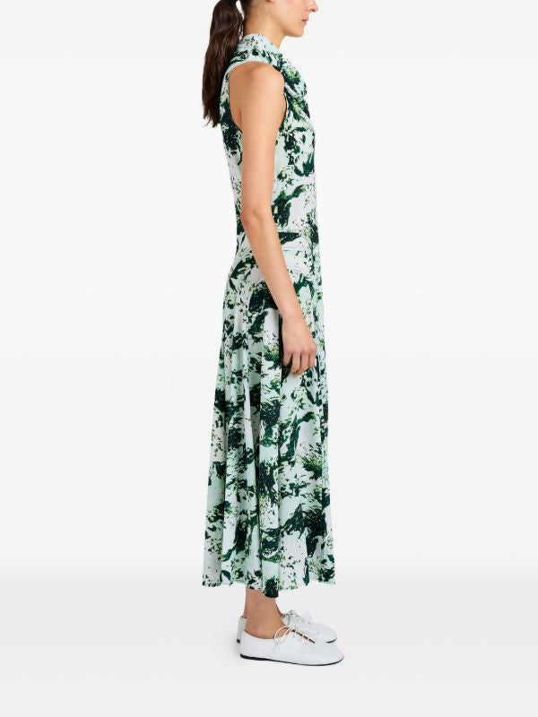 PS Adelide Viscose-Silk Midi Dress