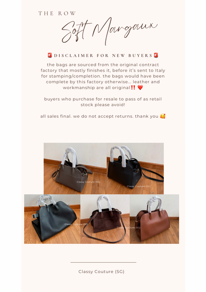 TR Soft Margaux 10 / 12 / 15 Bag in Calfskin Leather