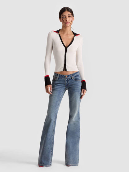 AO Nealie Colorblocked Cardigan