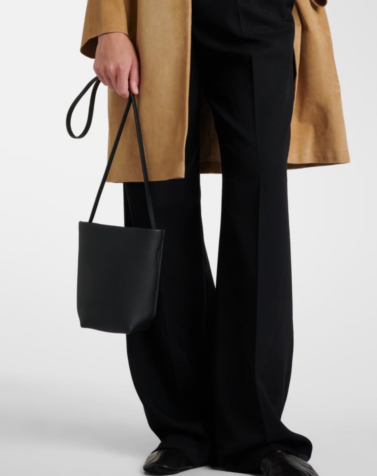TR N/S Park Crossbody Grained Calfskin Leather Bag