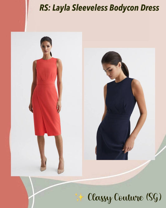 RS Layla Sleeveless Bodycon Midi Dress
