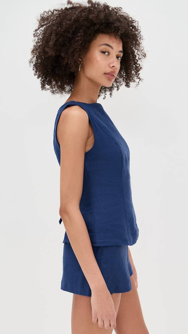 Ref Eliana Top & Shorts | Rayon-blend Two Piece Set