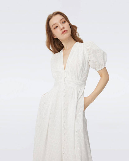 DVF Natasha Midi Dress