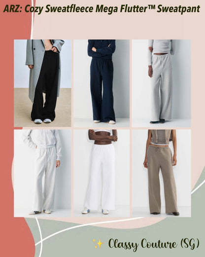 ARZ Cozy Sweatfleece Mega Flutter™ Sweatpant