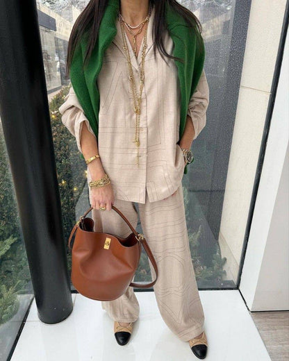 4 Colors! Tot Monogram Modal Flannel PJ Top | Pyjama Pants | Set