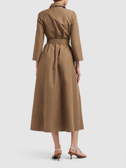 MM Olimpia Cotton Midi Shirtdress