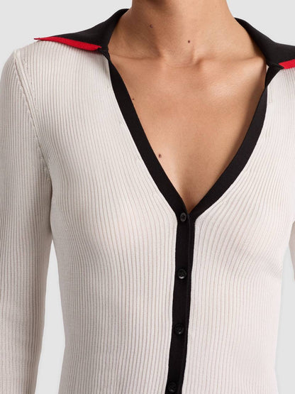 AO Nealie Colorblocked Cardigan