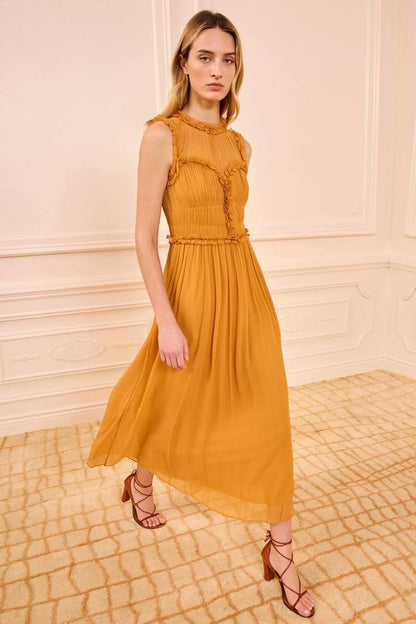 UJ Kasia Silk Midi Dress