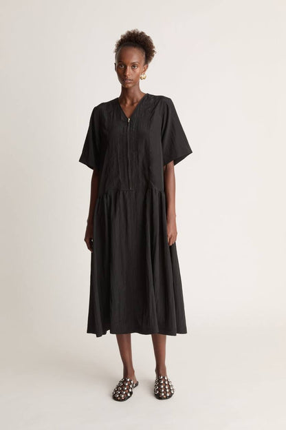 LM Kiki Viscose-blend Midi Dress